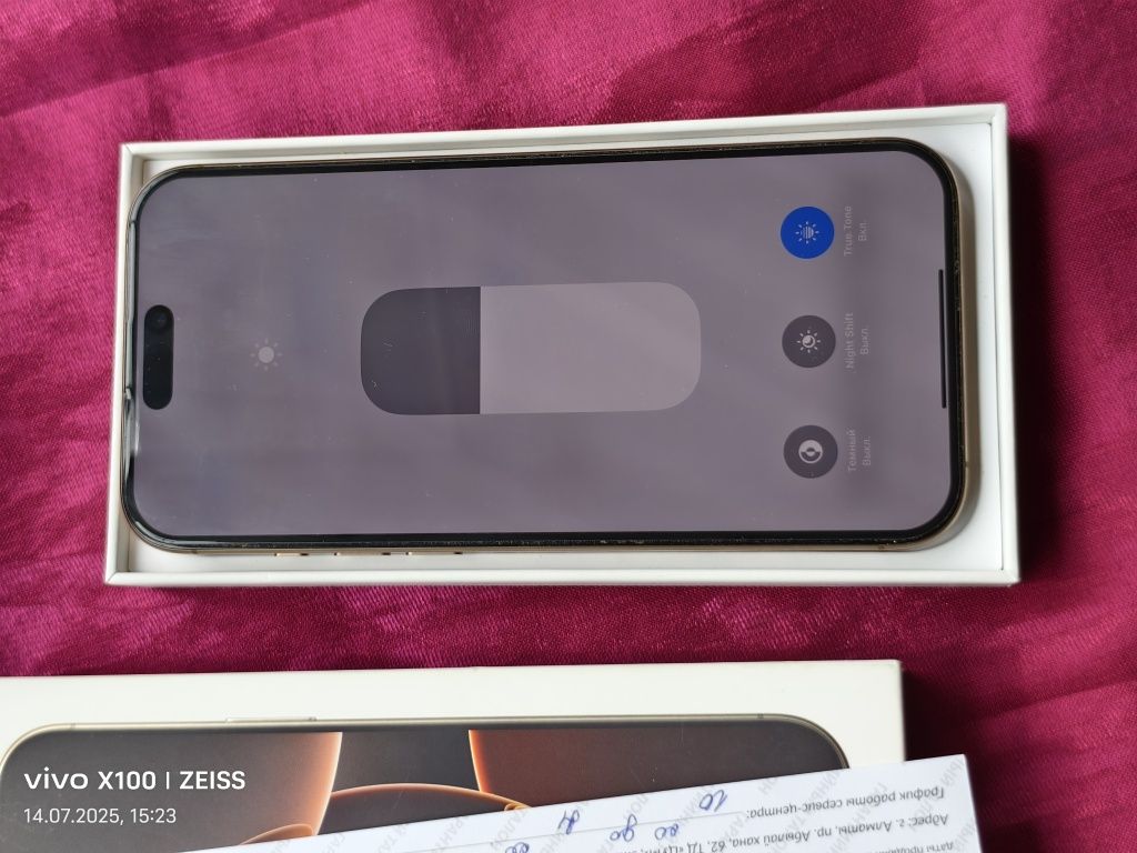 iPhone 16 Pro Max 256 gb akb 99 desert