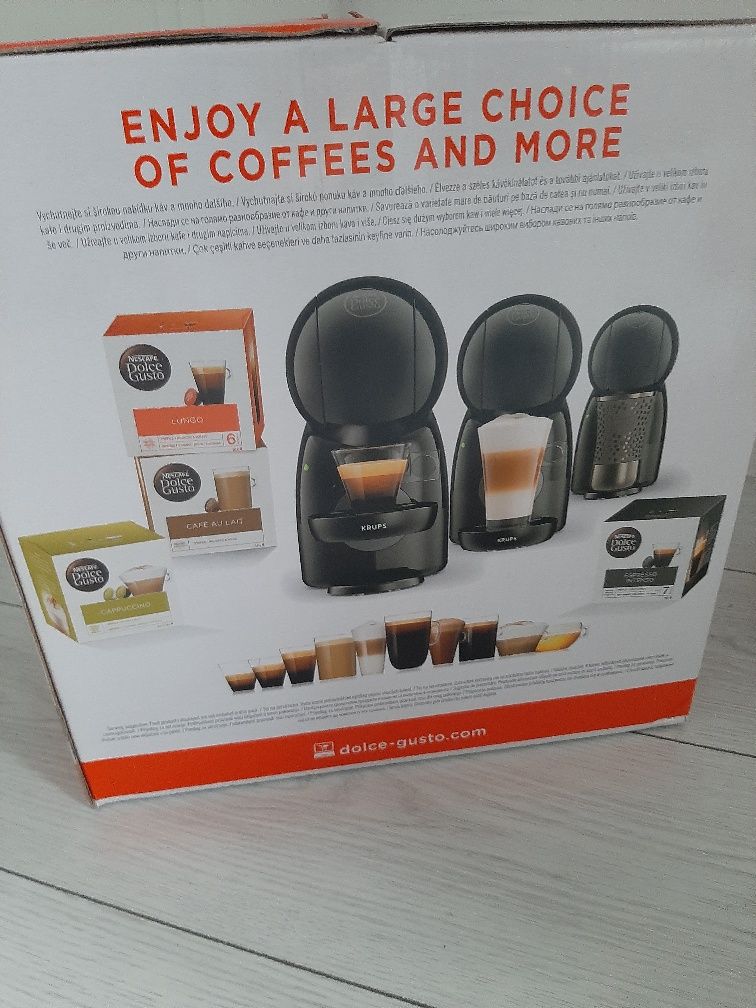 Espressor capsule KRUPS Nescafe Dolce Gusto Piccolo XS KP1A3B31, 0.8l,