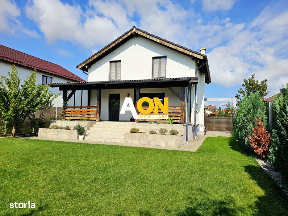 Casă modernă S+P+M, 5 camere, 423 mp teren, cartier Orizont, Micești