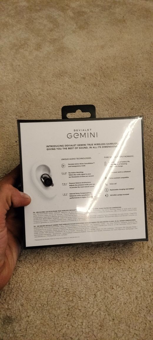 Devialet  Gemini (sigilate)