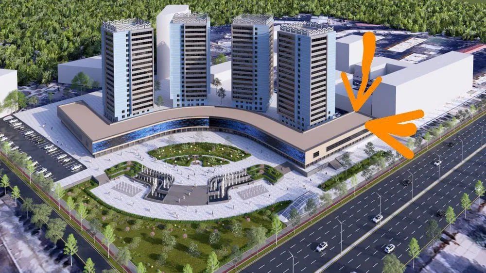 Метро Хамид Олимжон офис ижара Тошкент шахар  385 кв.м