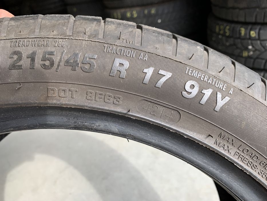 anv vara  215/45/17 Apolo/Falken