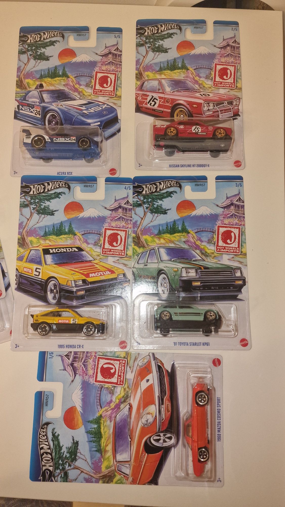 Hot wheels j imports japoneze