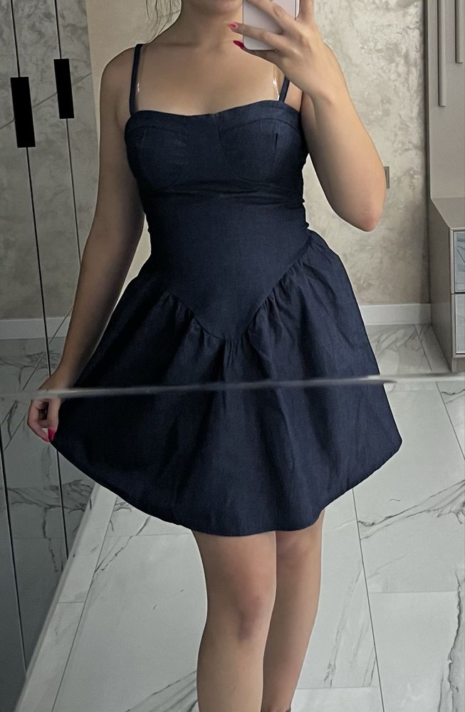 НОВА дънкова рокля
