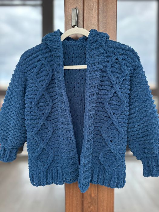 Cardiganul pentru băieți hand made