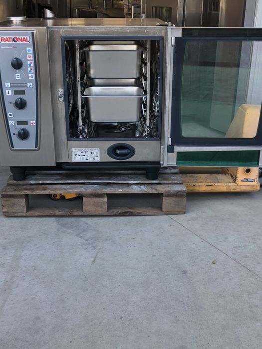 Конвектомат Rational 2017г. На 40 часа! Чисто нов!