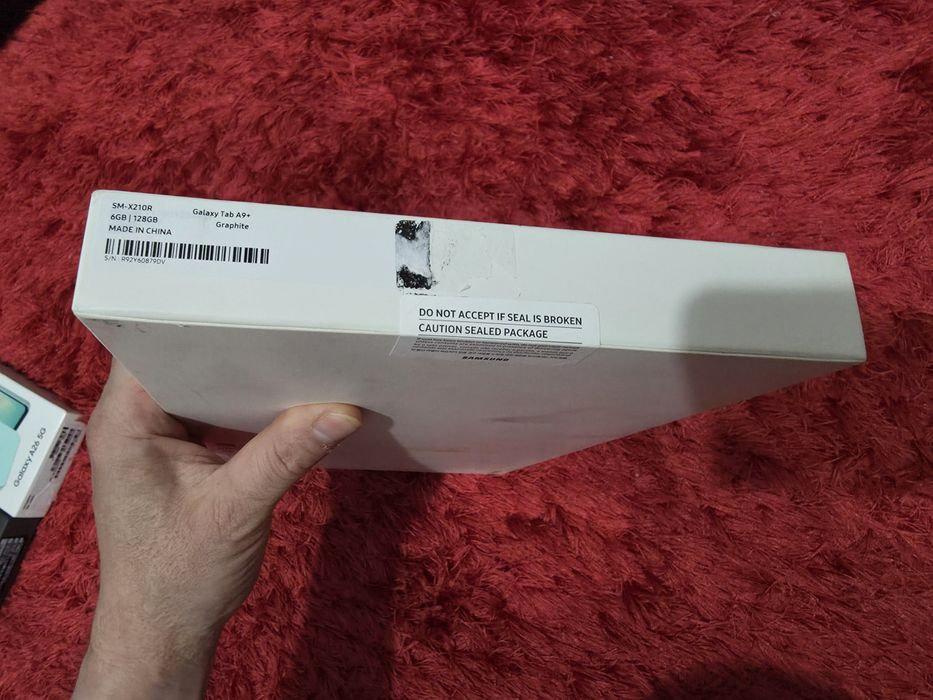 -Samsung Tab A9 Plus, Nou, Nefolosit, 128Gb, 6Ram, 0 cicluri incarcare