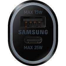 Incarcator auto Telefon SAMSUNG Fast Charge 25W USB Type C USB 15W Nou