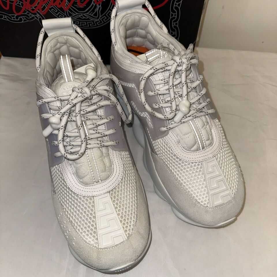 Versace Chain Reaction white