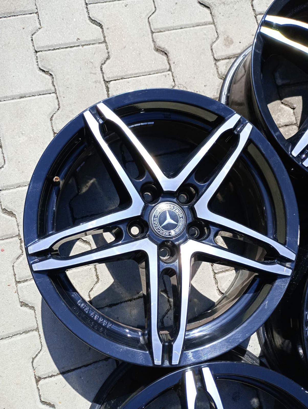 4jante bi colore 5x112 R17 potrivesc mercedes vito viano  c-class W250