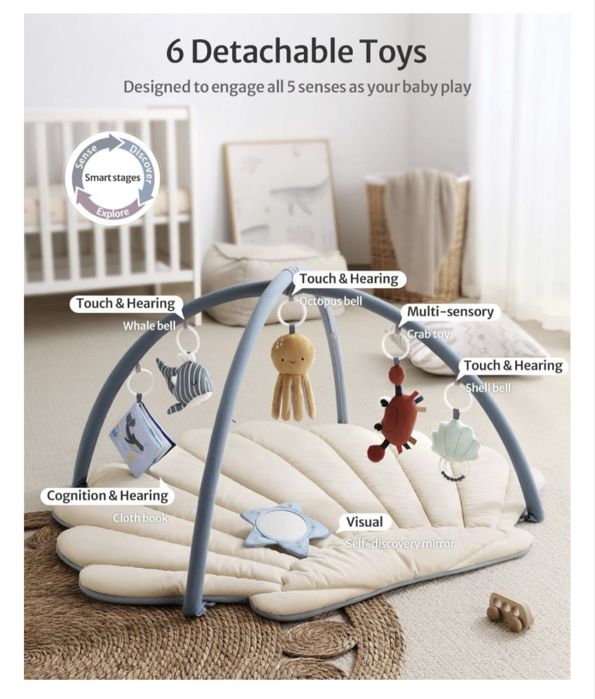 Игровой коврик с 0 месяцев