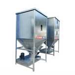 Amestecatoare de furaje Tehno Ms cu capacitate 1000 kg/h cu cantar
