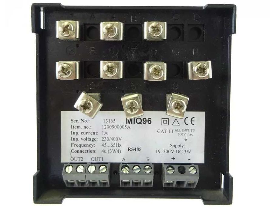 Multi instrument profesional, masoara comsumatorii electrici MIQ96