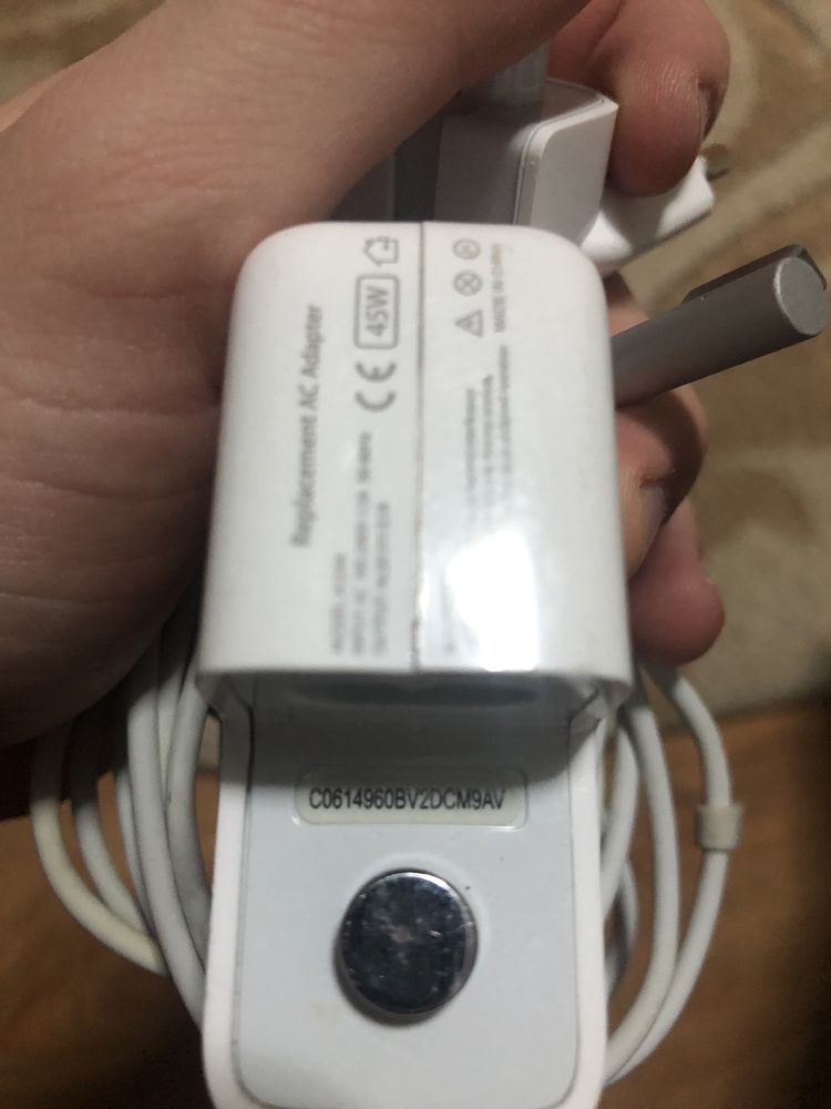 MagSafe 1 45W tipe L 14,5V 3,1A A1244