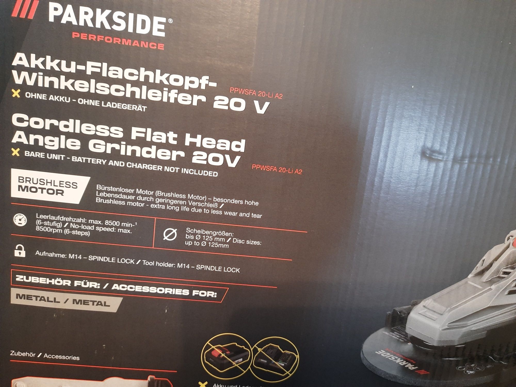 Flex 20v parkside performance