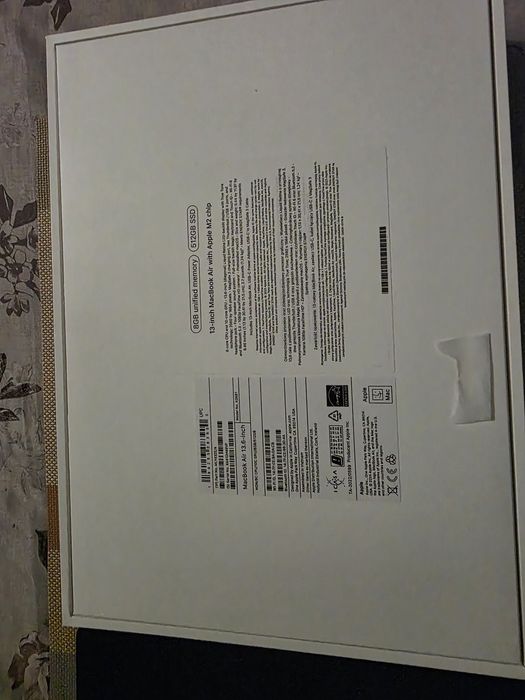 Laptop MacBook Air M2 8g 512gb 100% baterie