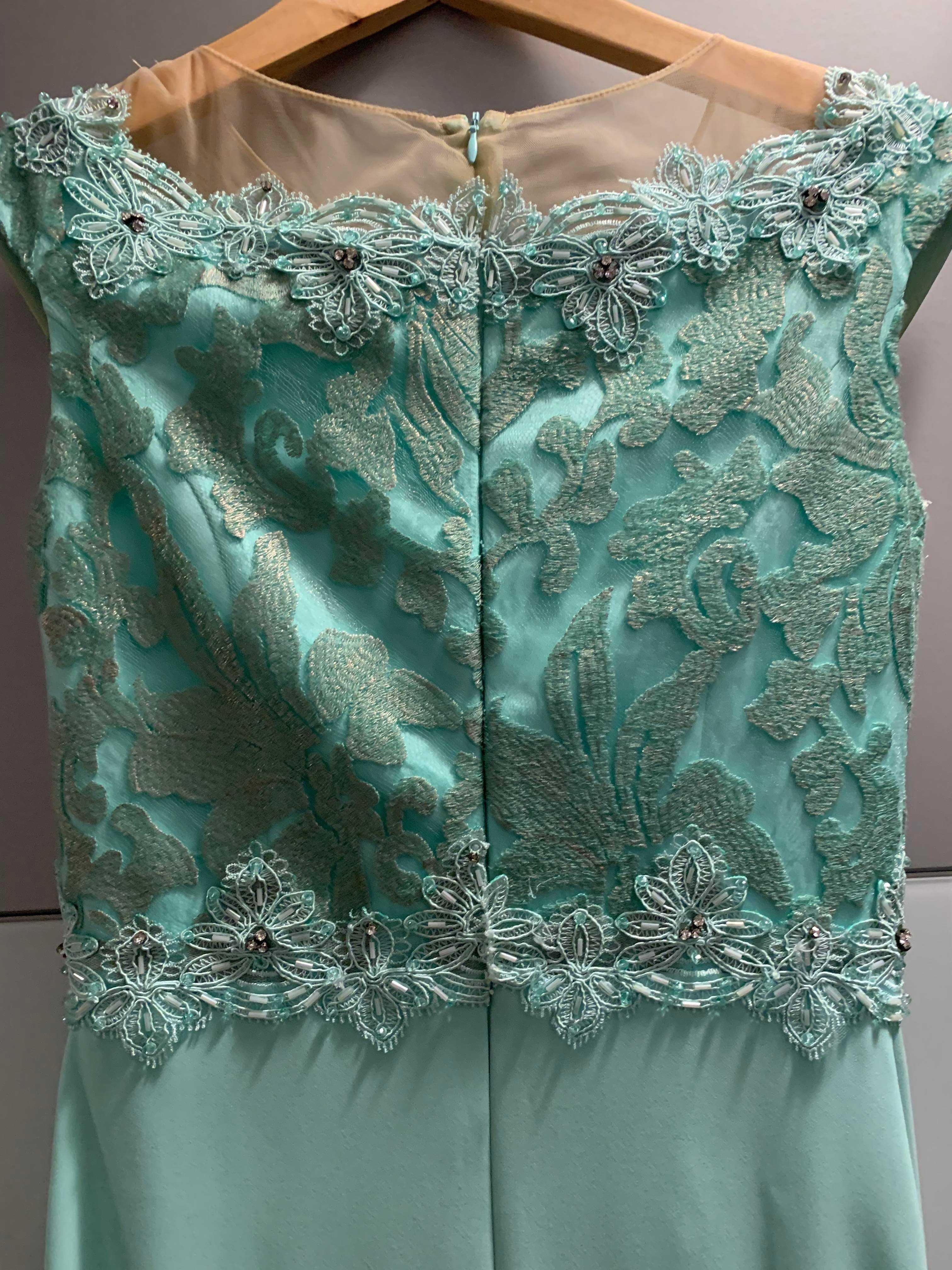 Rochie de gala vernil