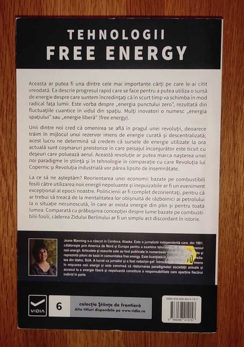 Tehnologii Free Energy - Jeane Manning