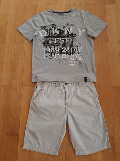 Детски дрешки:блузки DKNY,Armani,LCW,H&M и къс п-н TRN за 10 г.момче
