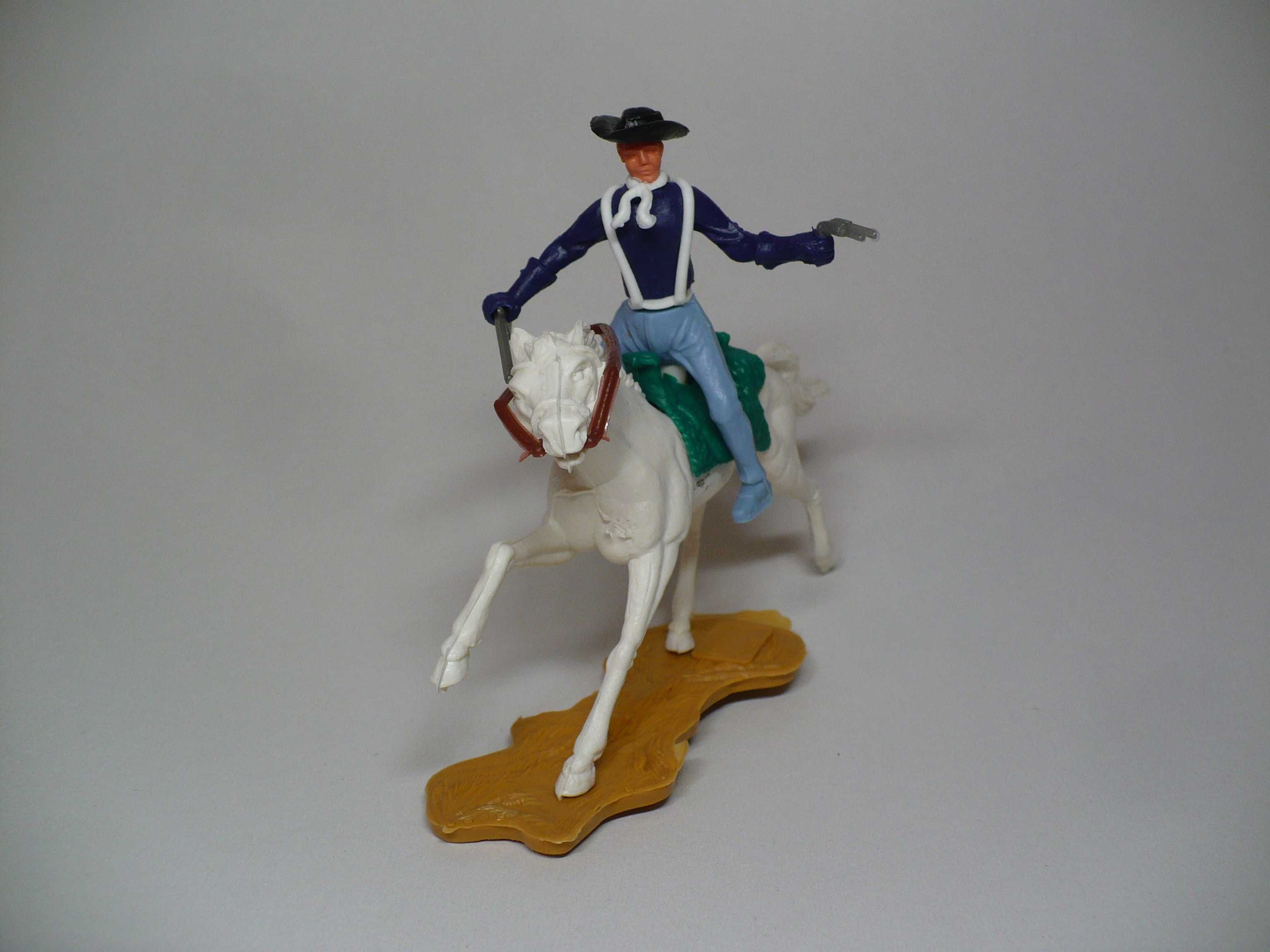 CHERILEA WILD WEST figurina plastic de colectie NEFOLOSITA soldat cal