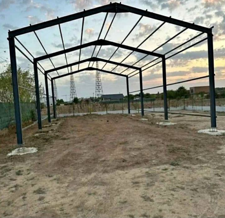 Structuri metalice de tip hale, depozite, saivane și spații comerciale