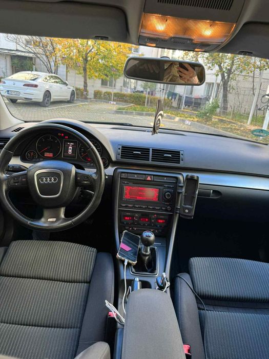 Audi A4 B7, interior, exterior s line.