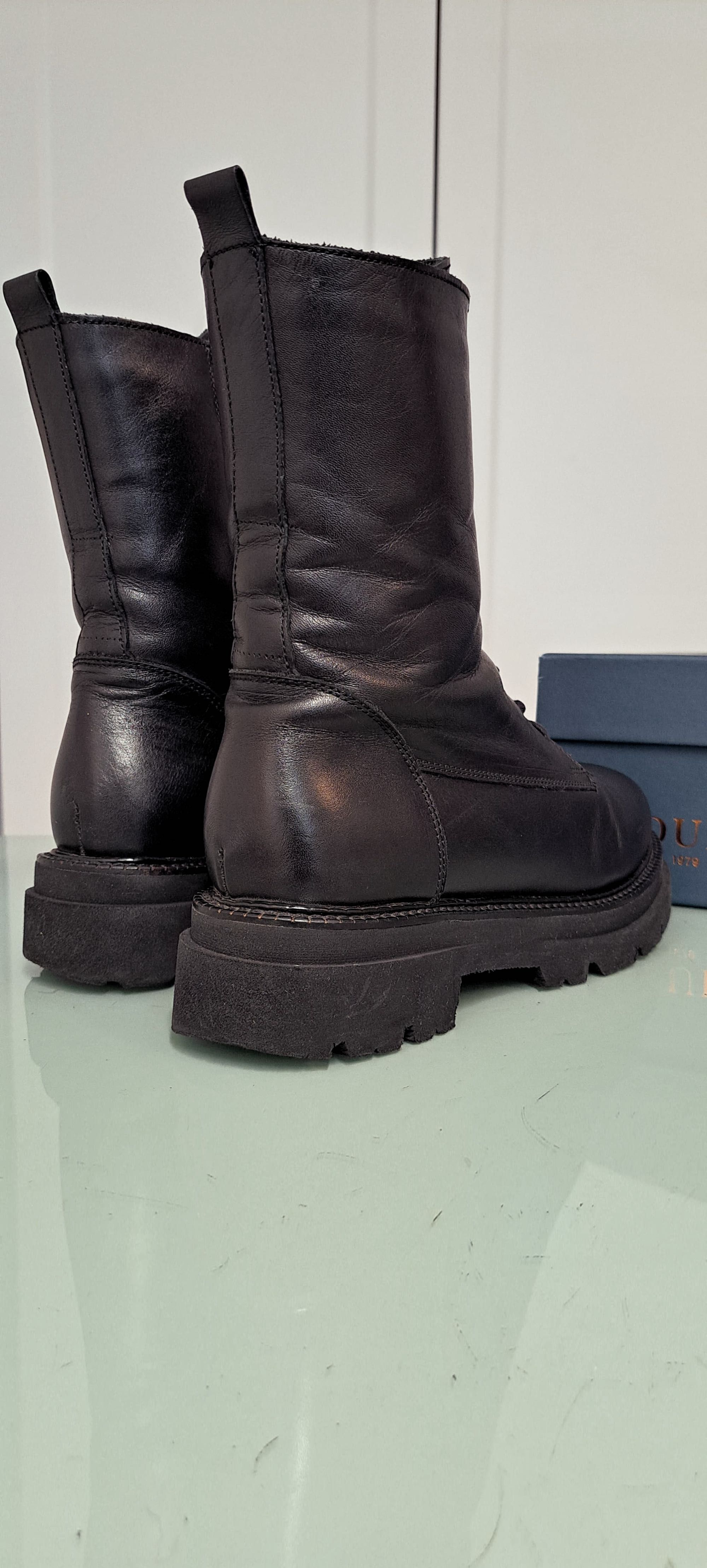 Trappers Badura 38, piele naturala, bocanci, ghete