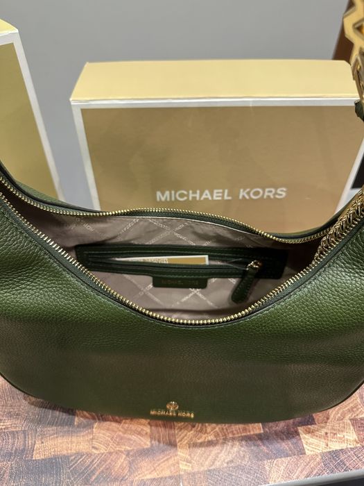 Дамска чанта Michael Kors Piper Amazon Green