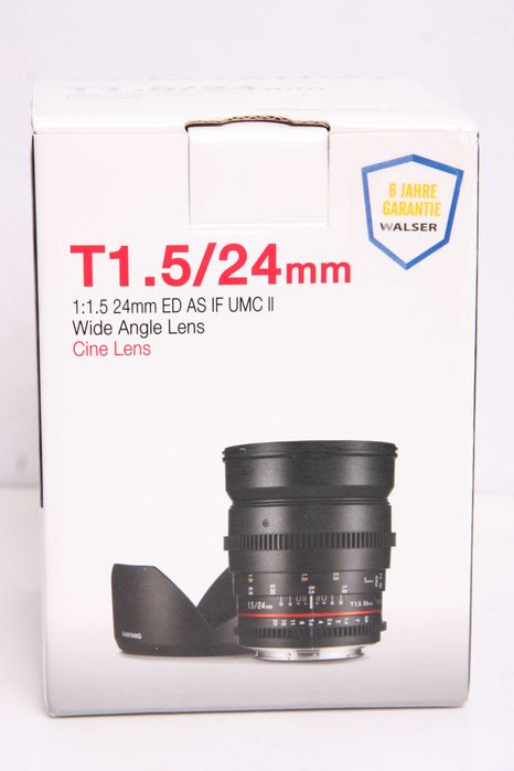 Samyang 24mm T1.5 II-Canon-0 cadre-nou-sigilat