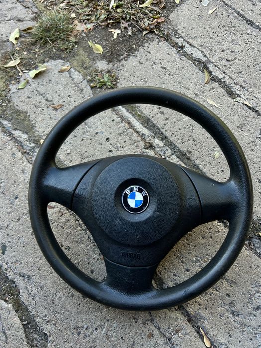 Руль bmw и две подушки airbag