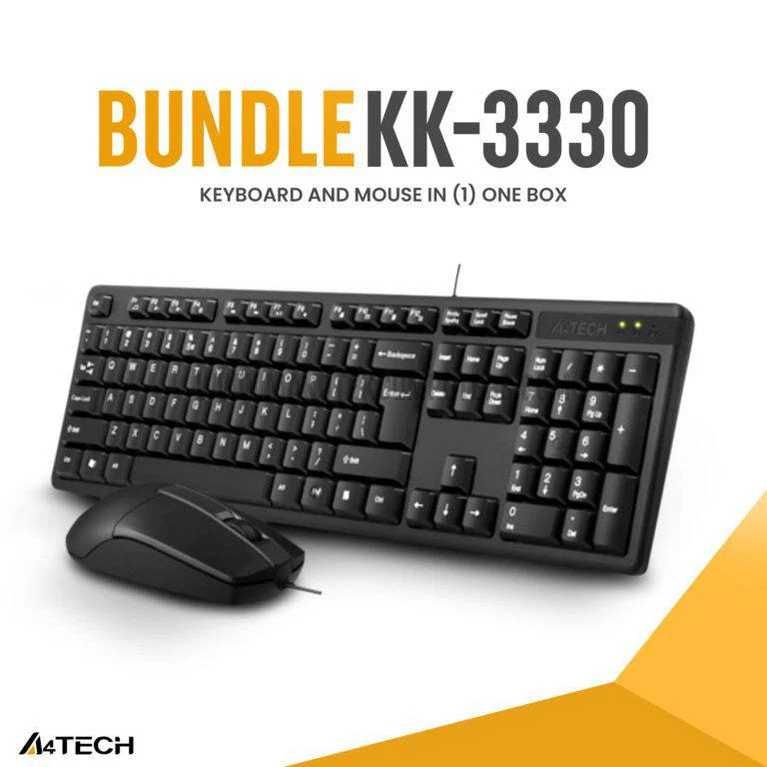 Мышка и Клавиатура A4Tech KK3330 — Оригинал