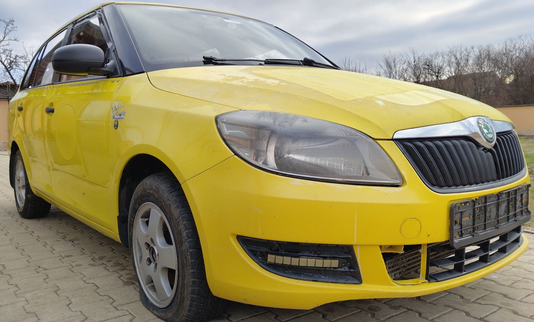 Skoda fabia 1.6 TDI НА ЧАСТИ!!!