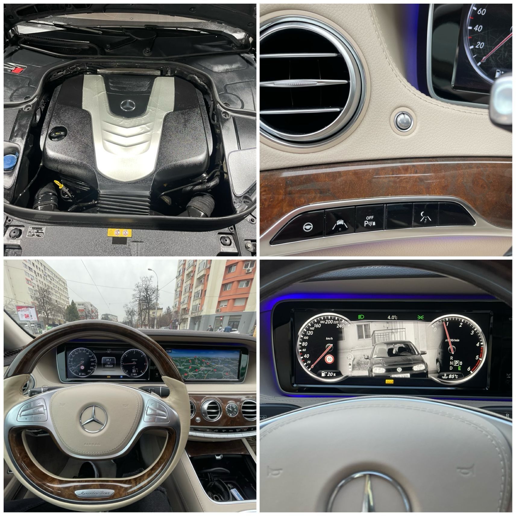 Mercedes S 350 CDI 2014 Propietar 175.500 km Perfecta Pret 24.900 e