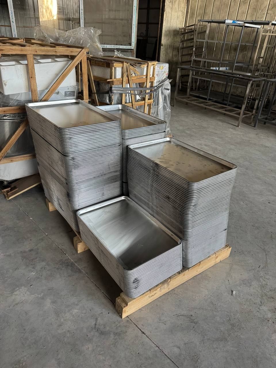 Алюминиевые подносы 60x40 см