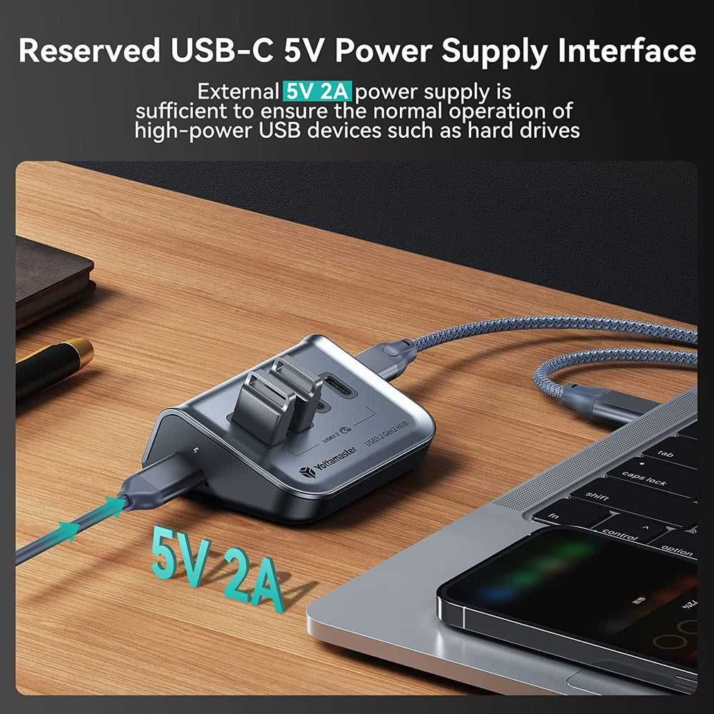 4-Port USB 3.2 10G Hub Yottamaster