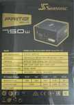 Sursa Seasonic PRIME 750 Ultra Gold, 750W, PFC Activ