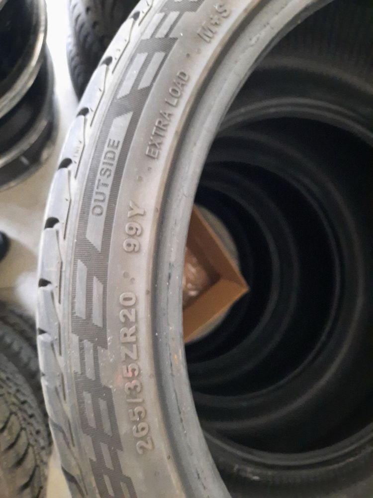 Втора употреба летни гуми с джанти  265/35RZ20