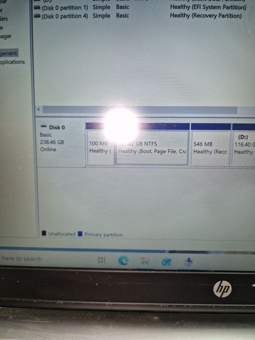 Laptop HP Probook I5 gen 6-a