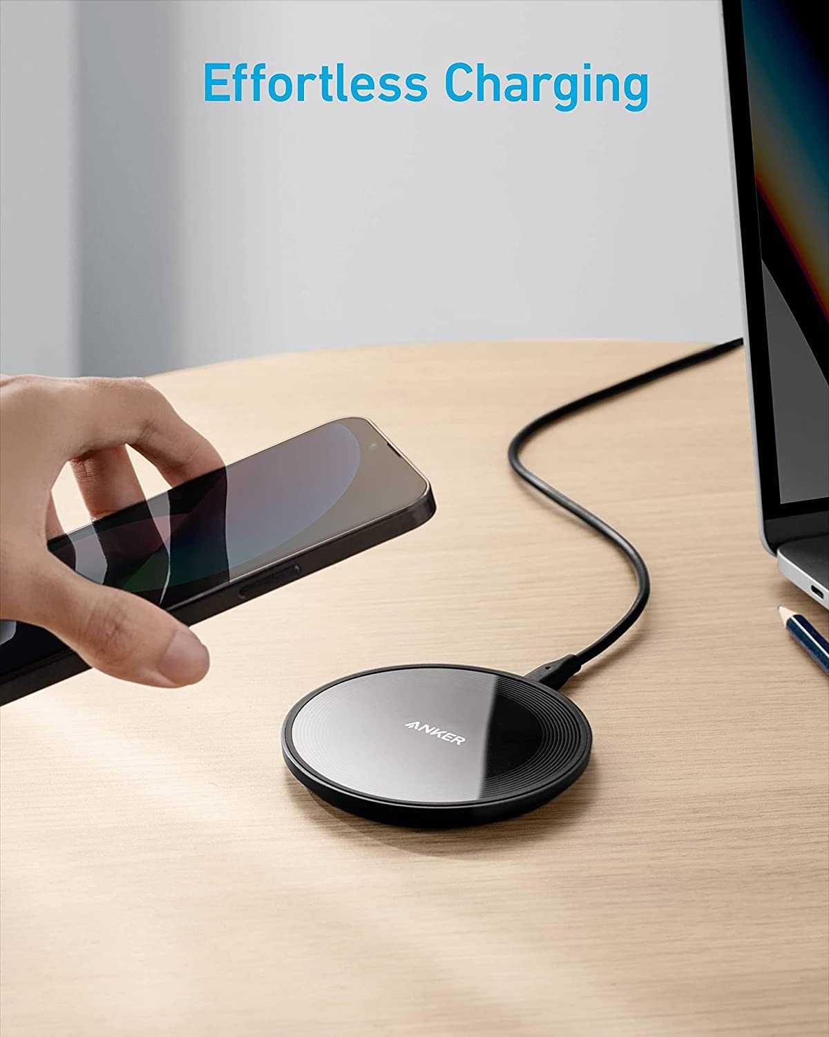 Anker 315 Wireless Charger Pad-безжично зарядно-пад за телефон