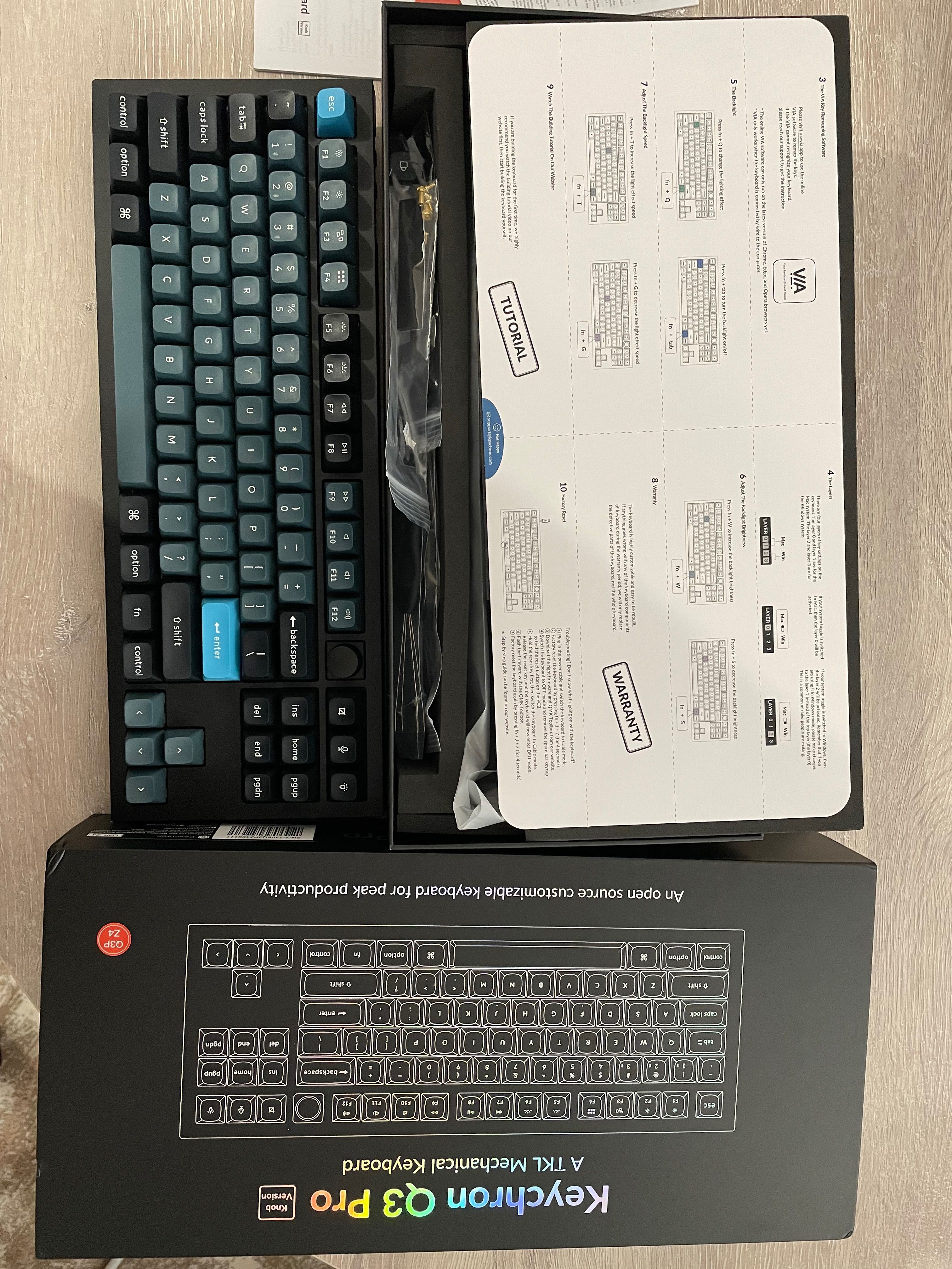 Keychron Q3 Pro wireless keyboard