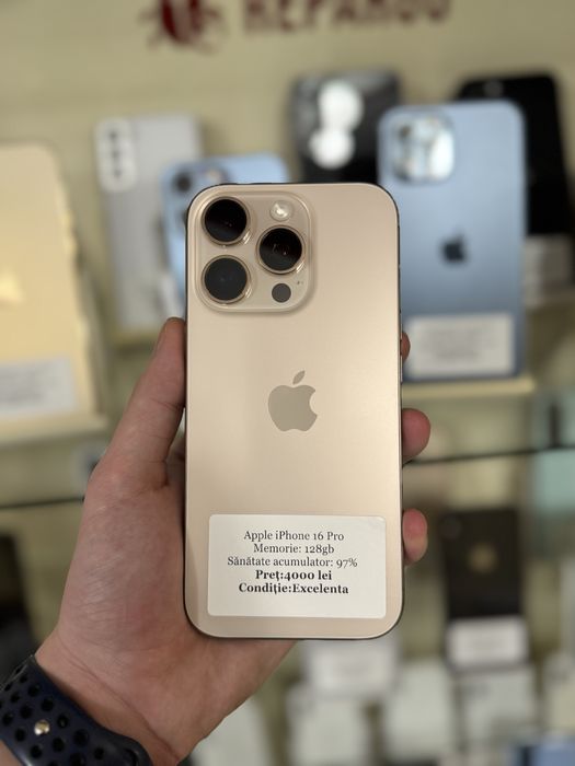 iPhone 16 pro - 128gb - desert titanium