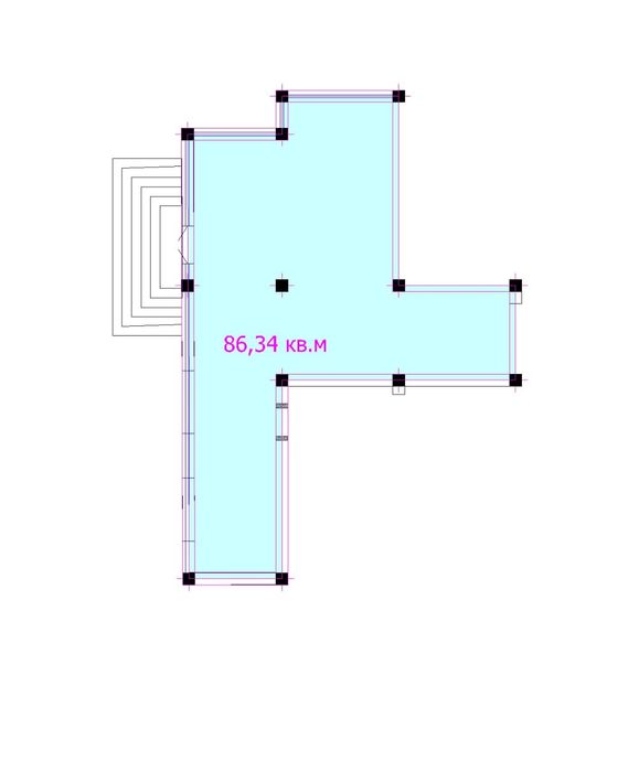 Ofis butik. Kafe. Bank