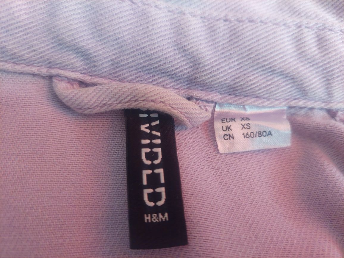 Дънкова риза тип яке H&M XS