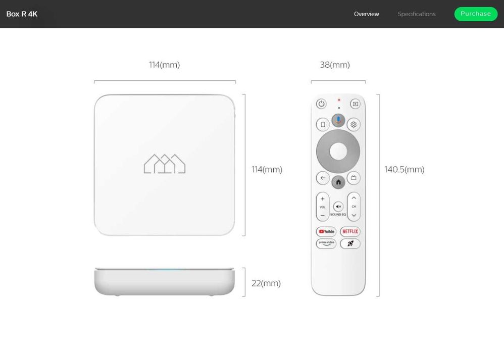 Mediaplayer Homatics Box R 4K