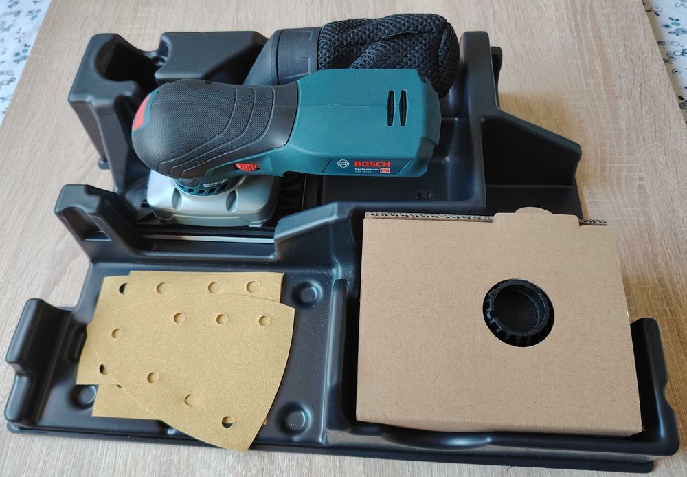 Bosch slefuitoare GEX 18V-125 si GSS 18V-13