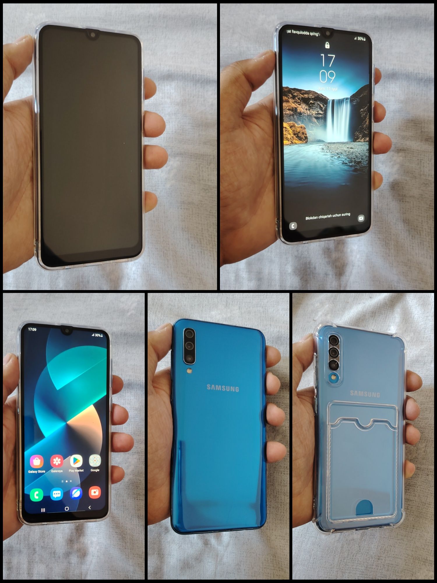Samsung A50 Sotiladi Holati Ideal tinniq