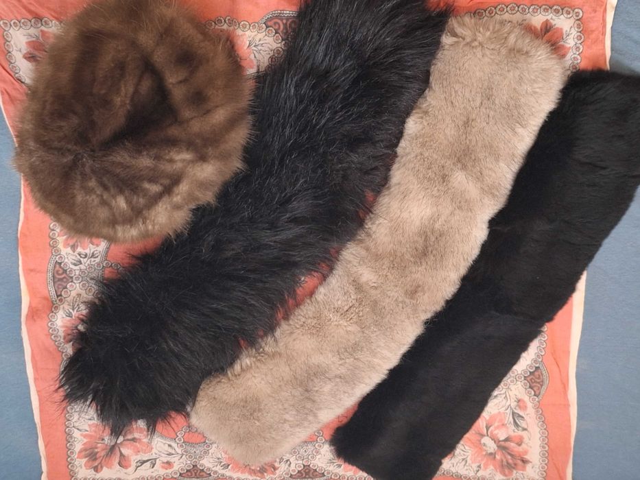 3 яки и шапка от естествен косъм