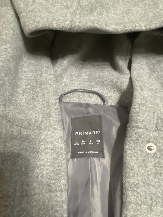 сиво палто Primark