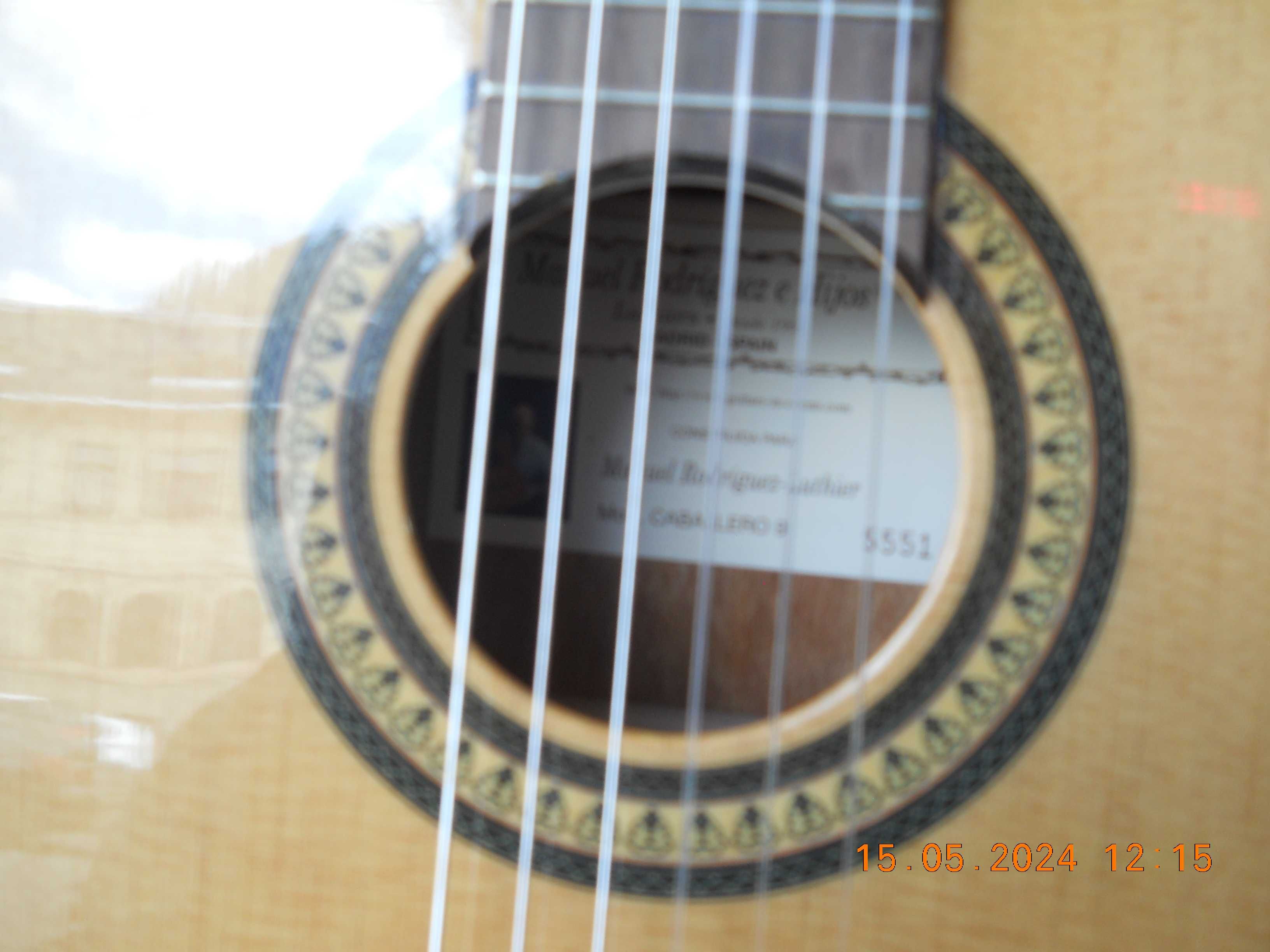 Chitara classica ManuelRodriguez-Luthier