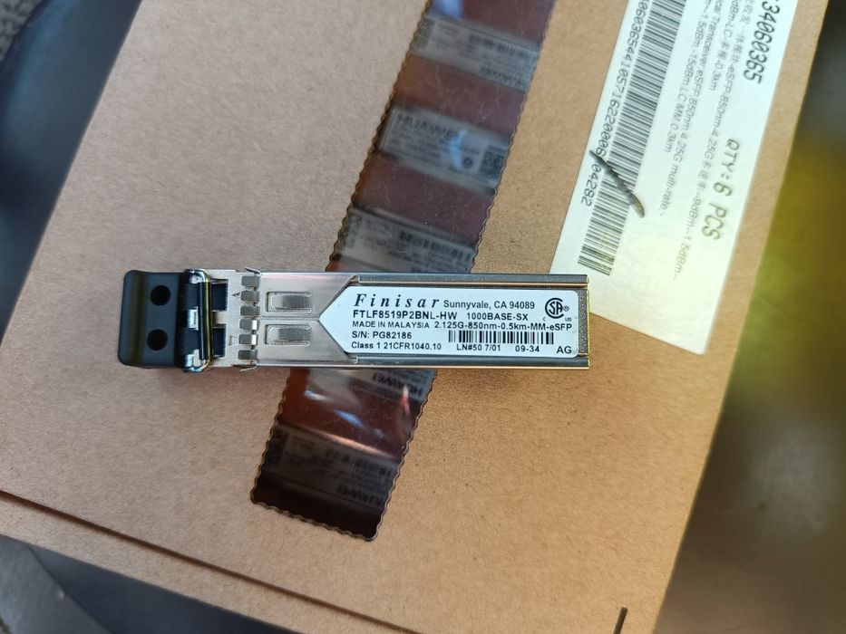 Transceivere Huawei 34060365 Fiber Optical eSFP Multi-Mode 850nm 4.25G